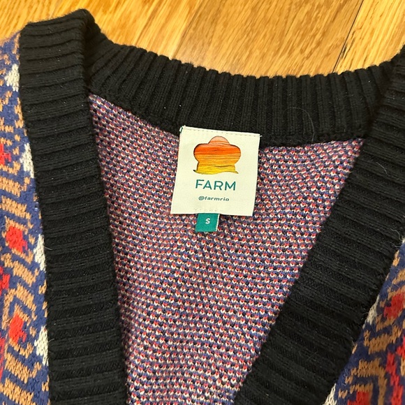 FARM Rio Multicolor Patterned Cardigan - Picture 4 of 4